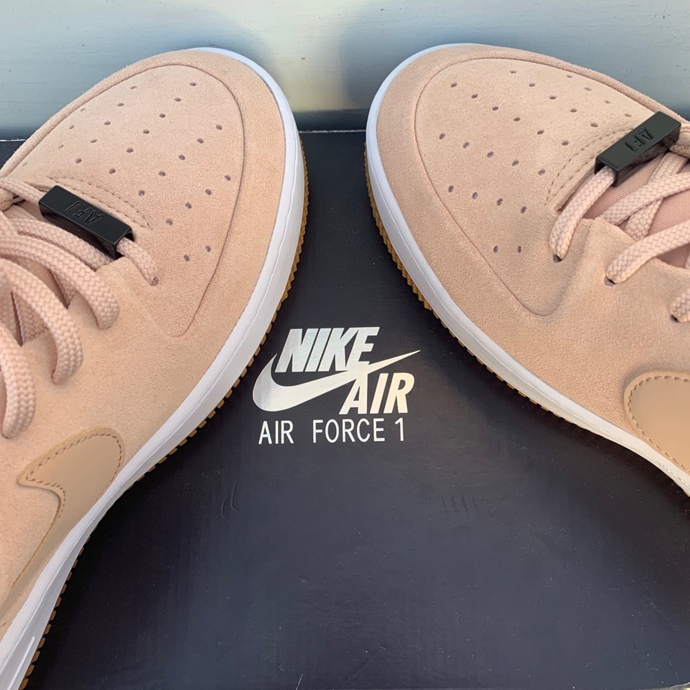 Pink Nike Air Tennis Shoes